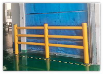 Пішохідний бар'єр для складських пластикових бар'єрів безпеки